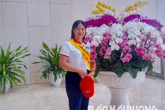Chủ tịch Hội Chữ thập đỏ TP Hải Dương được tôn vinh là người hiến máu tình nguyện tiêu biểu toàn quốc