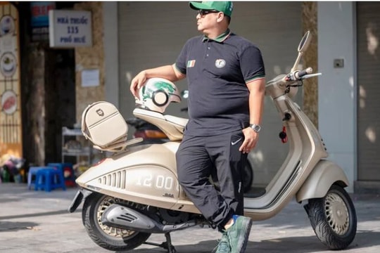 Chi hơn nửa tỷ đồng mua Vespa 946 Rồng bản giới hạn rồi mang đi phượt