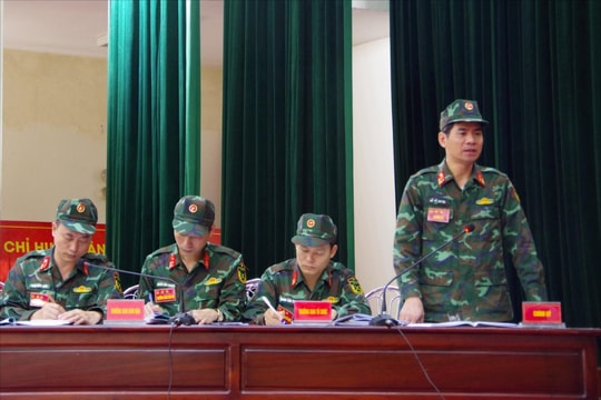 Bộ Chỉ huy quân sự tỉnh Hải Dương hoàn thành diễn tập chỉ huy cơ quan 1 bên, 1 cấp