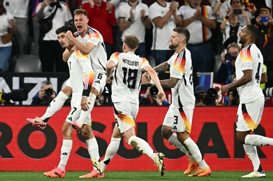 Germany lift off with convincing win against Scotland