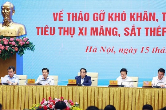 Nỗ lực tháo gỡ khó khăn, kích cầu sản xuất xi măng, sắt thép và vật liệu xây dựng