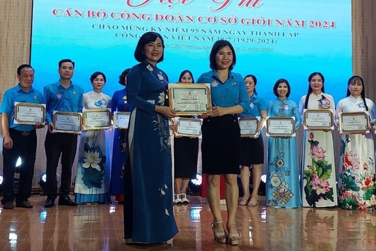 Phường Bình Hàn giành giải nhất Hội thi "Cán bộ công đoàn cơ sở giỏi" năm 2024 TP Hải Dương