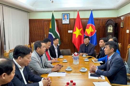 Đồng chí Bí thư Tỉnh uỷ Hải Dương Trần Đức Thắng xúc tiến thương mại, đầu tư tại Nam Phi