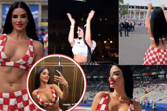 Nữ cổ động viên quyến rũ nhất thế giới hứng chịu "thảm họa" ở EURO 2024