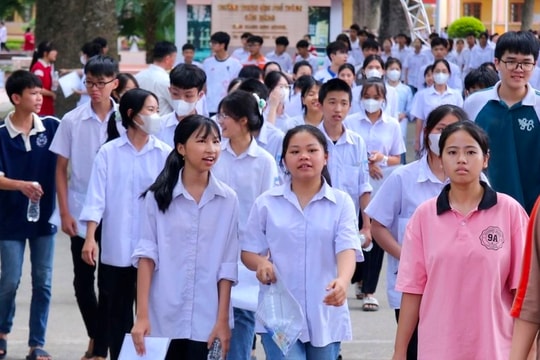 Hôm nay 18/6, Hải Dương công bố điểm chuẩn vào lớp 10 các trường THPT công lập