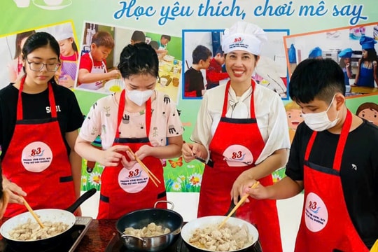 Trẻ em Hải Dương “chơi mà học” dịp hè