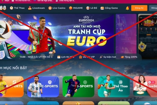 Người dân tránh xa cá độ bóng đá qua mạng mùa EURO 2024
