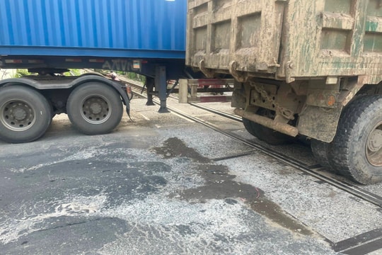 6 vị trí tiềm ẩn tai nạn giao thông trên đường ngang đường sắt Hà Nội – Hải Phòng