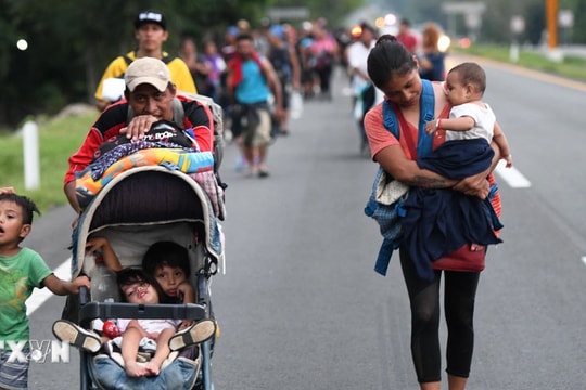 Mexico ghi nhận hơn 1,4 triệu người quá cảnh tìm đường đến Mỹ