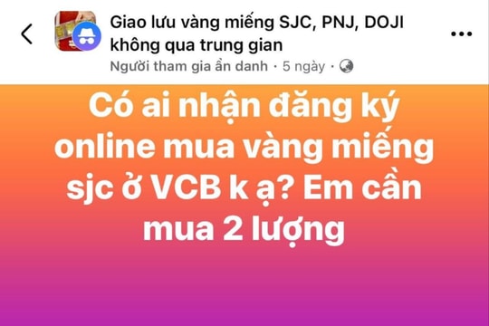 Người dân Hải Dương mua vàng miếng từ ngân hàng qua kênh online như thế nào?