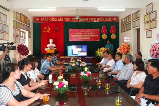 Đài xã Thái Tân nhất cuộc thi truyền thanh cơ sở huyện Nam Sách