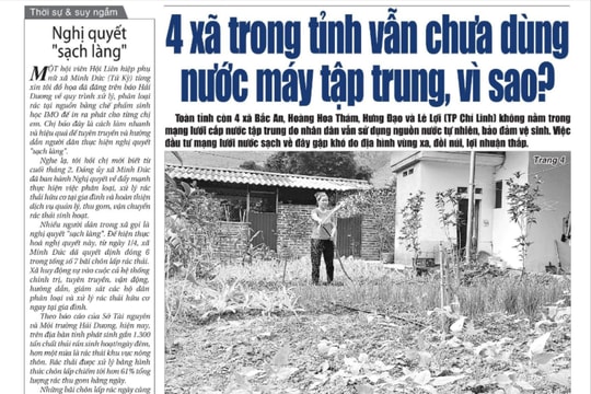 Xem gì trên báo Hải Dương ngày 20/6?