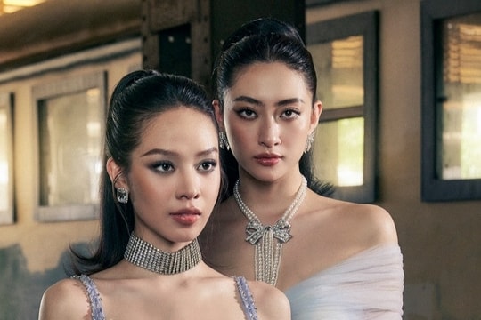 Hoa hậu Lương Thùy Linh, Thanh Thủy mong manh vai gầy quyến rũ