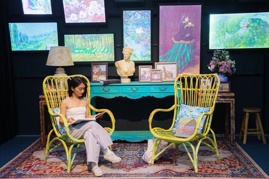 Mãn nhãn với triển lãm đa giác quan của danh họa Van Gogh và Monet