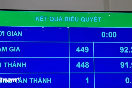 Thông qua Nghị quyết thành lập Đoàn giám sát chuyên đề của Quốc hội năm 2025