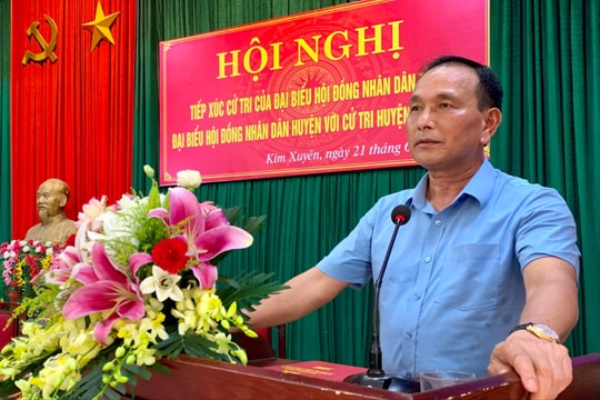 Cử tri Kim Thành đề nghị đầu tư nâng cấp nhiều tuyến đường