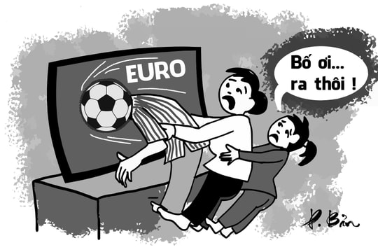 Ông bố "nghiện" Euro
