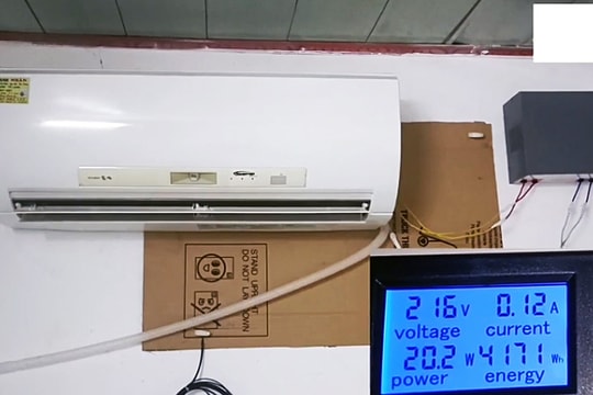Điều hòa tiêu thụ bao nhiêu điện mỗi tối?