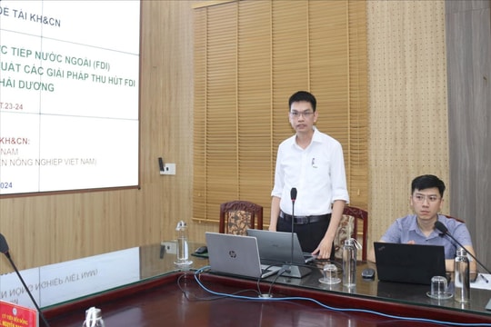 Đề xuất 6 nhóm giải pháp tăng hiệu quả thu hút vốn FDI vào Hải Dương