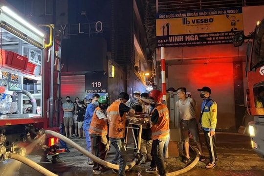 Đã tìm ra nguyên nhân vụ cháy kinh hoàng làm 14 người tử vong ở Trung Kính