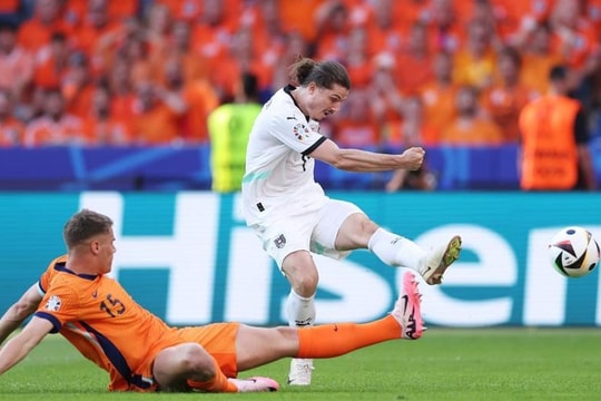Đội tuyển Áo bất ngờ lên đỉnh, đẩy Pháp, Hà Lan xuống dưới bảng D EURO 2024
