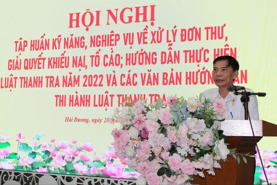 Khắc phục hạn chế trong xử lý đơn thư, giải quyết khiếu nại, tố cáo