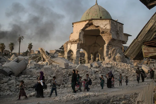 Iraq vô hiệu hóa 6 quả bom đặt trong một nhà thờ Hồi giáo ở Mosul