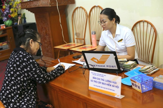 Gần 100.000 người Hải Dương được chi trả lương hưu, trợ cấp theo mức lương mới