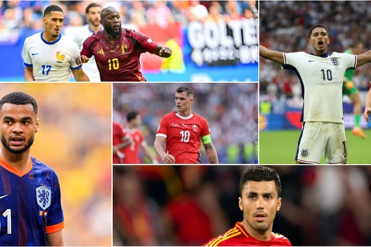 Top 10 cầu thủ xuất sắc nhất vòng 1/8 EURO 2024