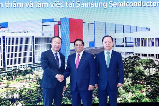 Tạo mọi điều kiện thuận lợi để Samsung tiếp tục kinh doanh tại Việt Nam