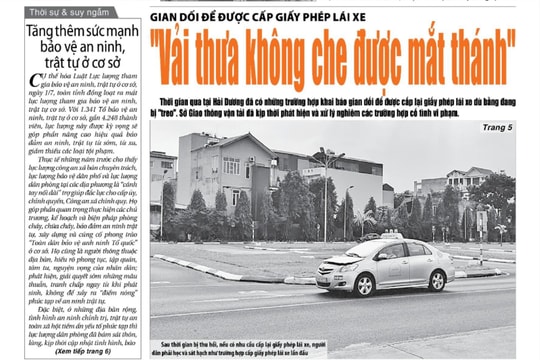 Xem gì trên báo Hải Dương ngày 3/7?