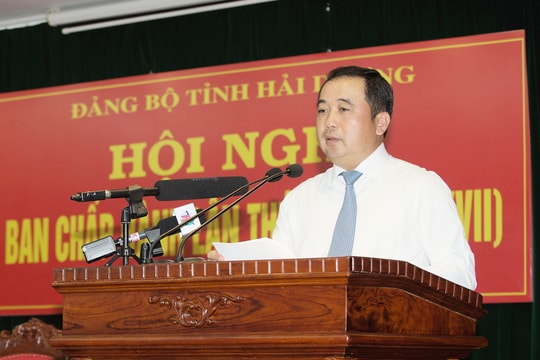 Khai mạc Hội nghị lần thứ 20 Ban Chấp hành Đảng bộ tỉnh Hải Dương khóa XVII