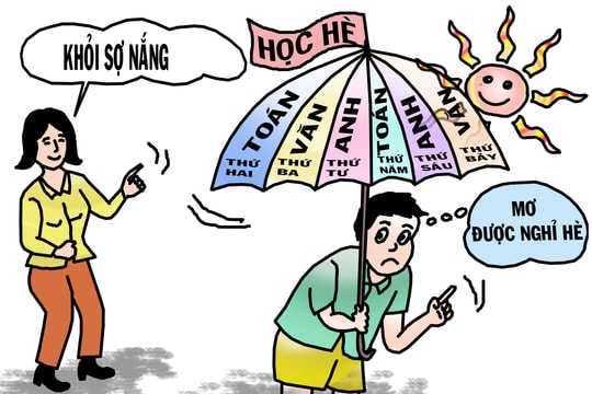 Mơ được nghỉ hè