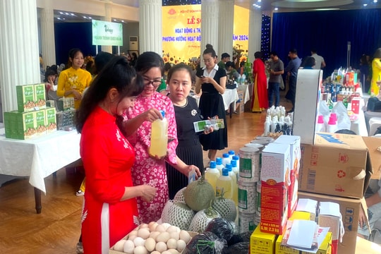 Hỗ trợ hội viên nữ doanh nhân xây dựng thương hiệu, phát triển thị trường