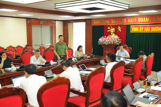 Nhiều giải pháp thúc đẩy phát triển kinh tế - xã hội, tổ chức thành công Đại hội Đảng các cấp ở Hải Dương