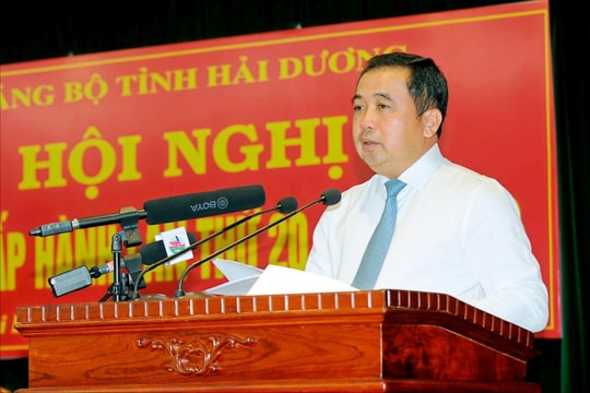 Bế mạc Hội nghị lần thứ 20 Ban Chấp hành Đảng bộ tỉnh Hải Dương khóa XVII