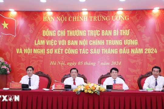 Thường trực Ban Bí thư: Đẩy nhanh điều tra, xử lý dứt điểm các vụ án tham nhũng