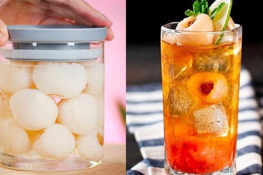 Cách làm giấm vải thiều đơn giản tại nhà