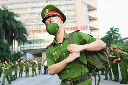 18.000 thí sinh hoàn thành kỳ thi giành suất vào các trường công an