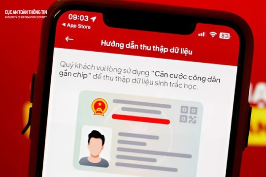 Chiêu lừa mới "ăn theo" quy định xác thực sinh trắc học giao dịch ngân hàng