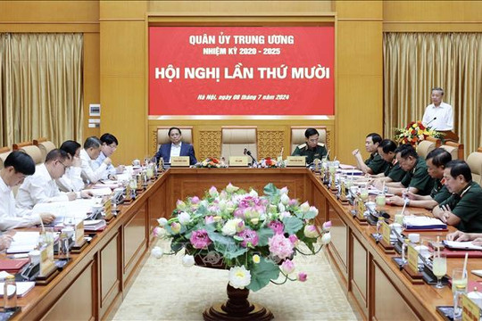Quân ủy Trung ương quán triệt tinh thần "5 quyết tâm và 5 chủ động"