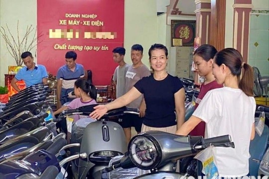 “Mùa vàng” với các cơ sở kinh doanh xe điện