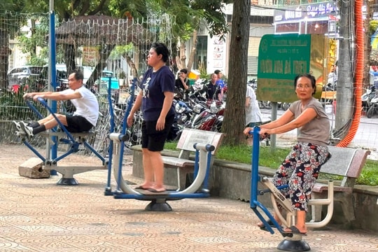 TP Hải Dương đầu tư trên 11,8 tỷ đồng lắp đặt thêm máy tập thể thao tại khu vực công cộng