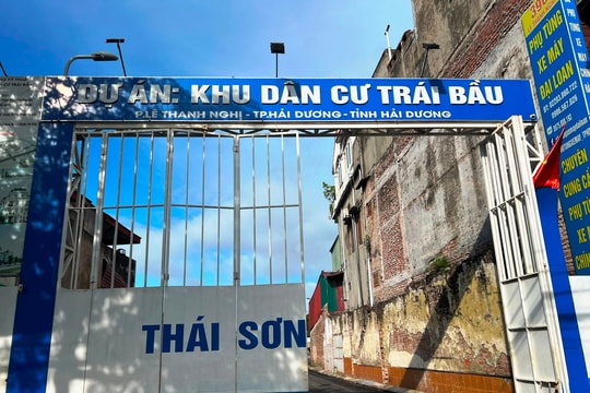 Hoàn thành giải phóng mặt bằng Dự án Khu dân cư Trái Bầu (TP Hải Dương) trước ngày 29/8 tới