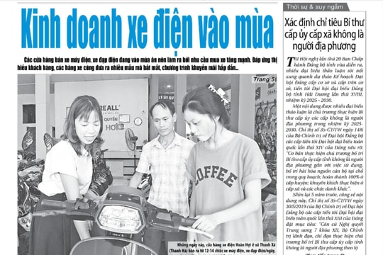 Xem gì trên báo Hải Dương ngày 9/7?