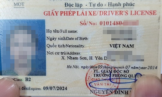 Từ tháng 1/2025, số loại giấy phép lái xe tăng lên 15