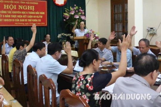 Hải Dương phát triển hơn 38.600 hội viên khuyến học