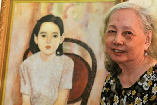 Nguyên mẫu trong bức tranh "Em Thúy" của danh họa Trần Văn Cẩn qua đời