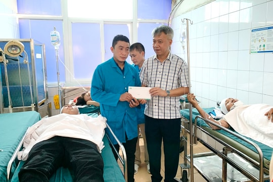 Ban An toàn giao thông tỉnh Hải Dương hỗ trợ gia đình nạn nhân bị tai nạn giao thông trên cao tốc Hà Nội – Hải Phòng