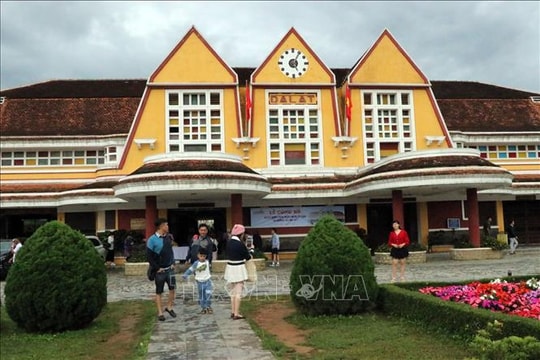 Ga Đà Lạt thành điểm du lịch